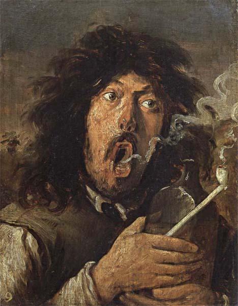 Joos van craesbeck The Smoker Germany oil painting art